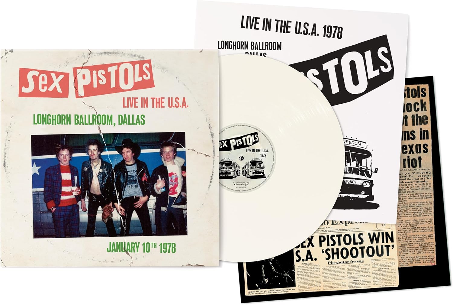 LP - Sex Pistols - Live In The U.S.A. 1978 - Longhorns Ballroom