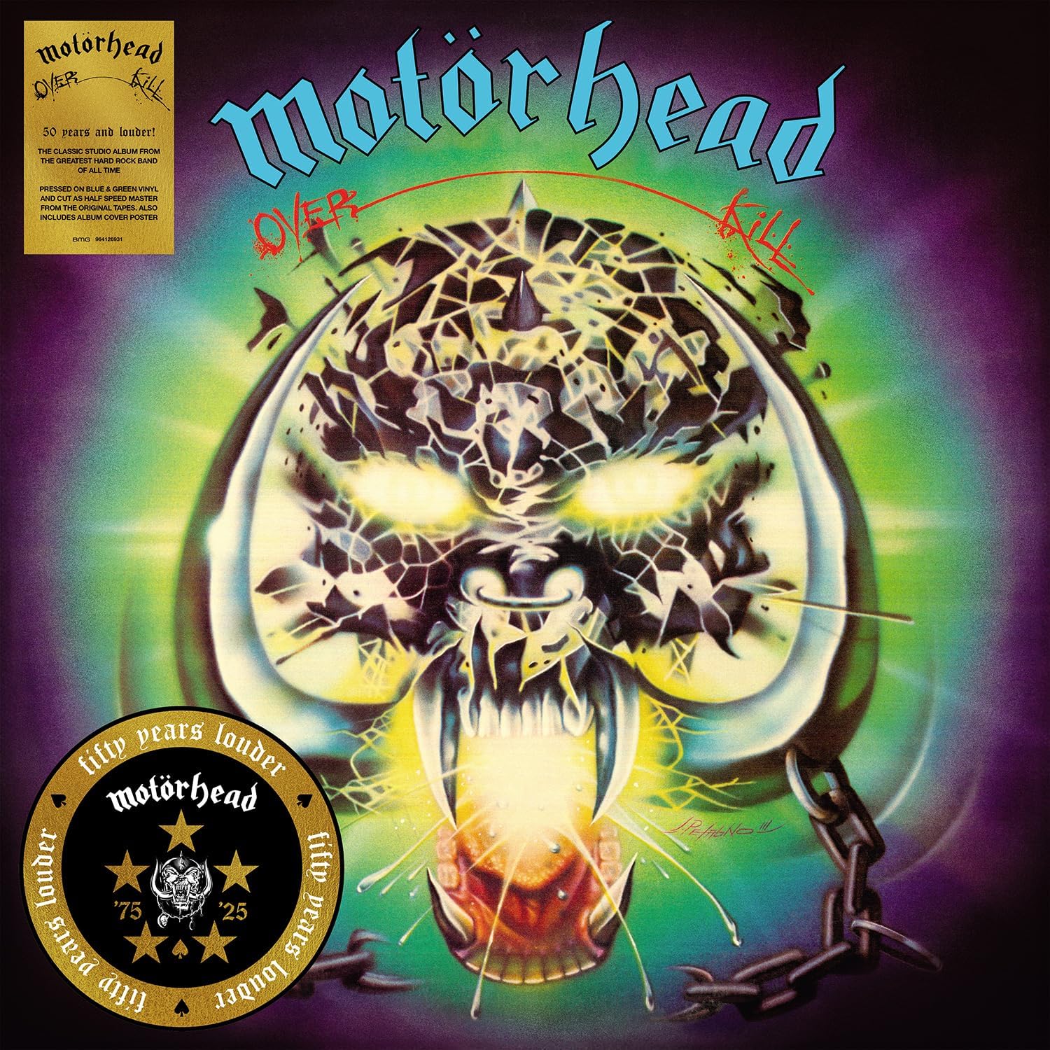 LP - Motorhead - Overkill (50th) – Encore Records Ltd