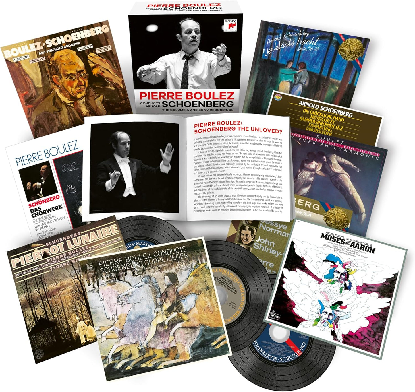 13CD - Pierre Boulez - Conducts Arnold Schoenberg : The Complete Columbia And Sony Recordings