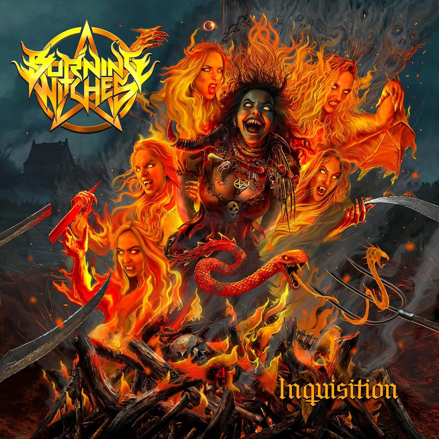 CD - Burning Witches - Inquisition