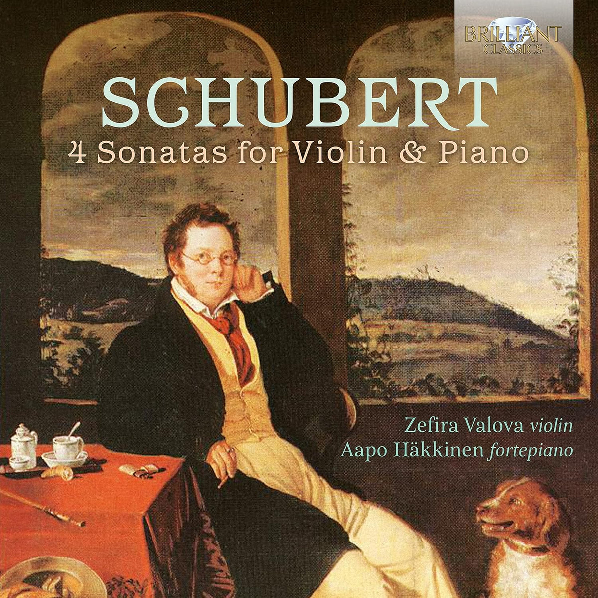 CD - Schubert - 4 Sonatas for Violin & Piano (Zefira Valova)