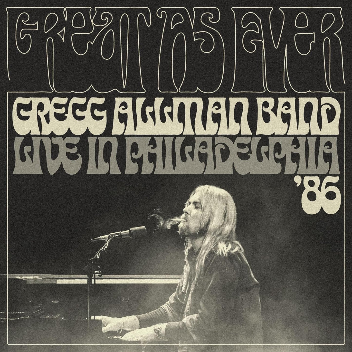 CD - Gregg Allman - Great As Ever - Live In Philadelphia (1-11-86)