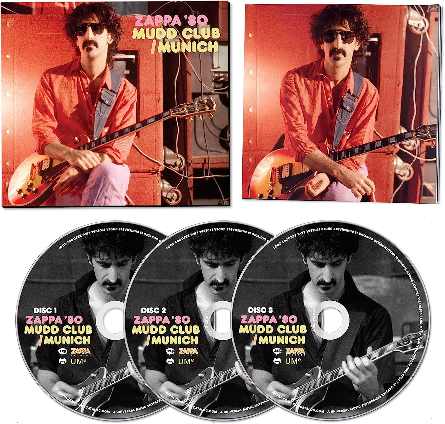 Frank Zappa - Zappa 80: Mudd Club/Munich - 3CD