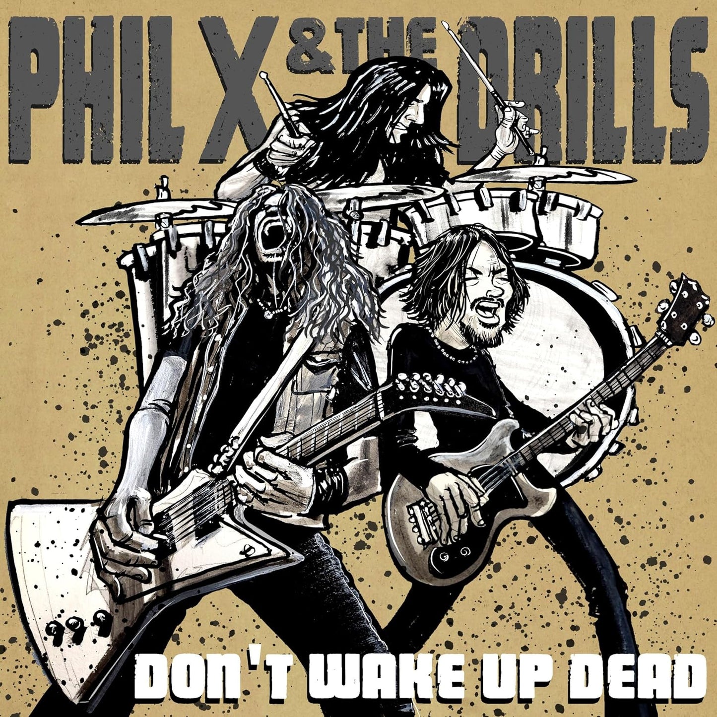 CD - Phil X & The Drills - POW! Right In The Kisser
