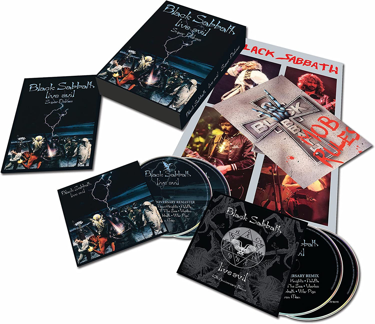 4CD - Black Sabbath - Live Evil