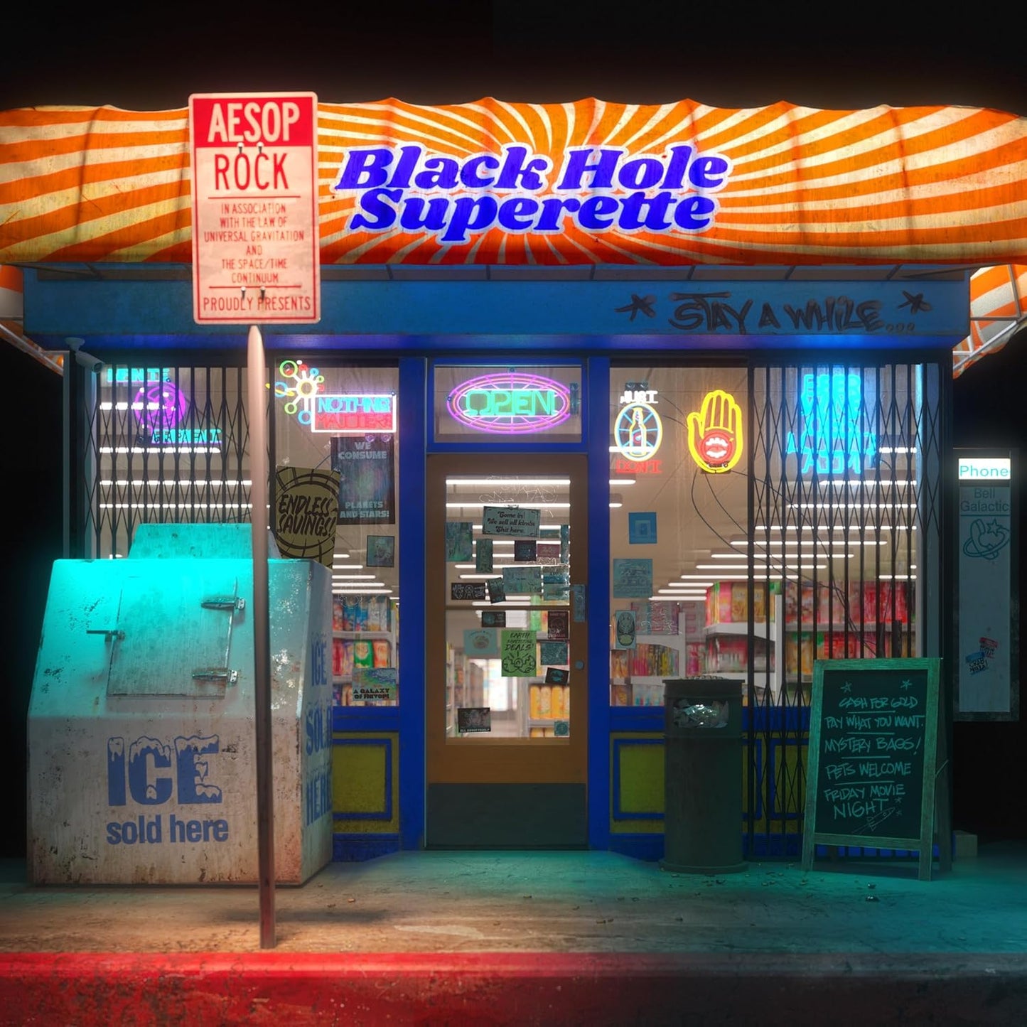 CD - Aesop Rock - Black Hole Superette