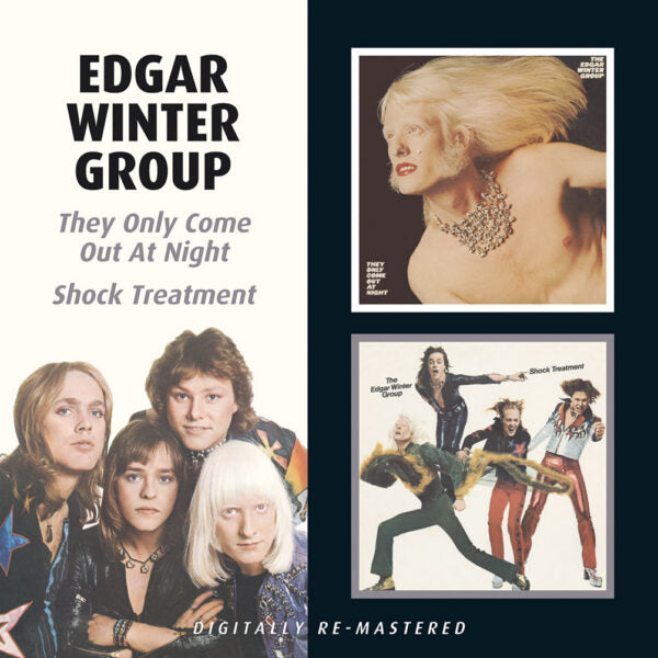 CD - Edgar Winter - They Only Come Out at Night/Shock Treatment