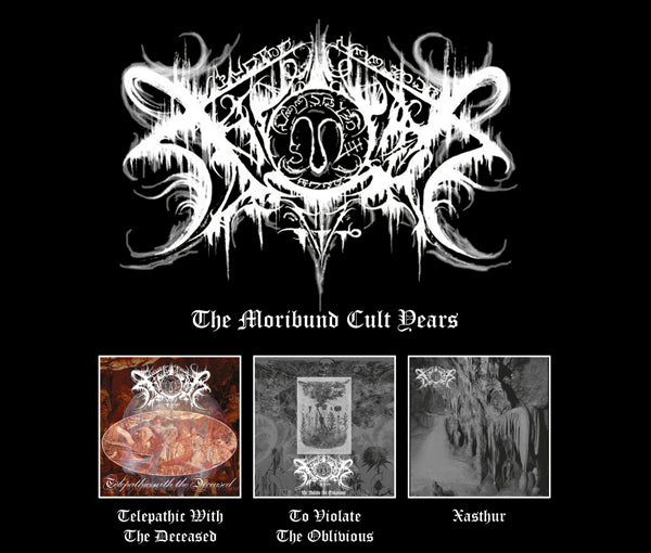 3CD - Xasthur - The Moribund Cult Years