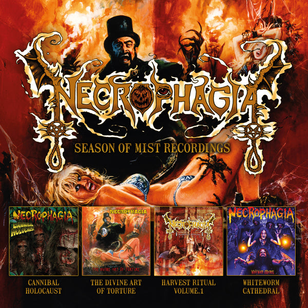 4CD - Necrophagia - Season Of Mist Recordings