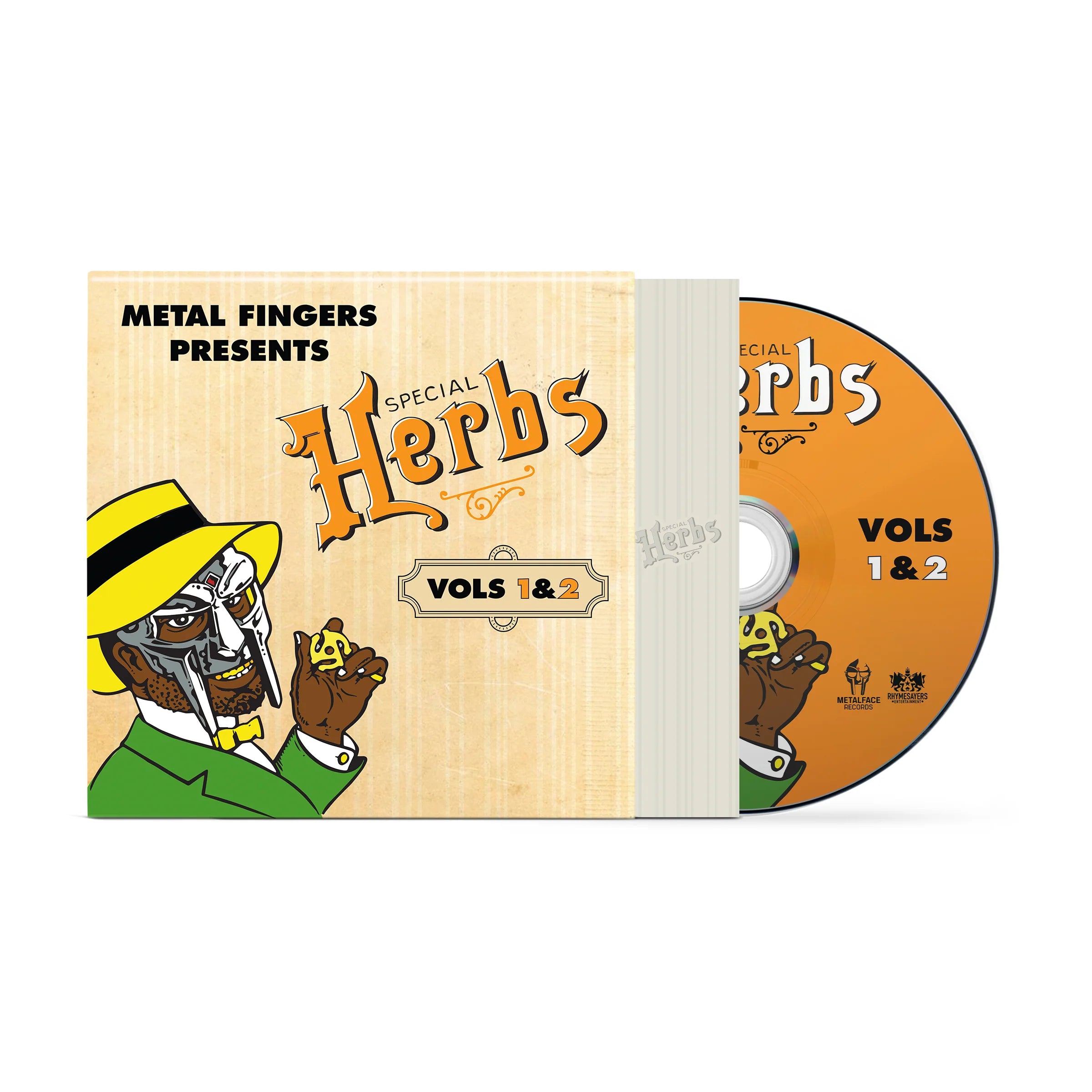 CD - MF Doom - Metal Fingers Presents: Special Herbs Vol 1 & 2