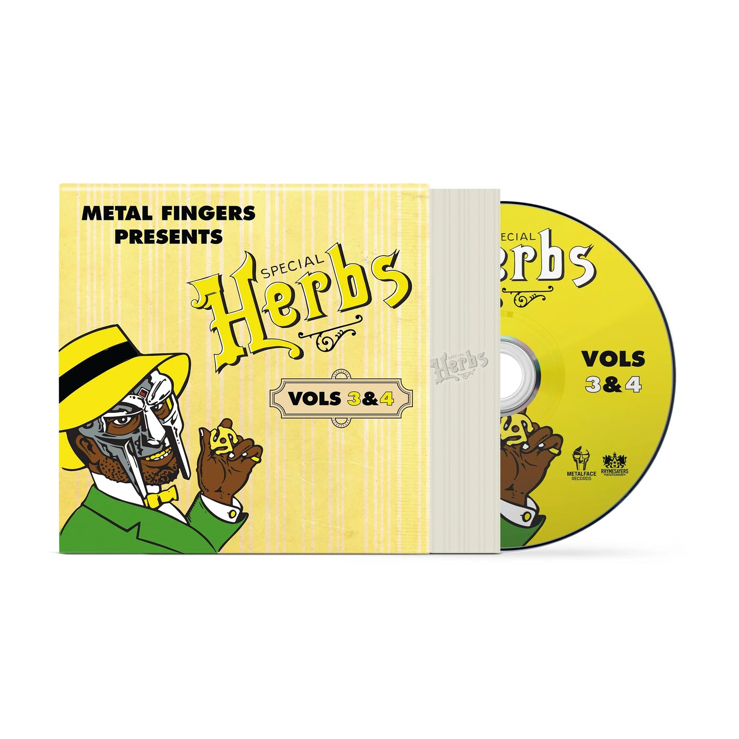 CD - MF Doom - Metal Fingers Presents: Special Herbs Vol 3 & 4
