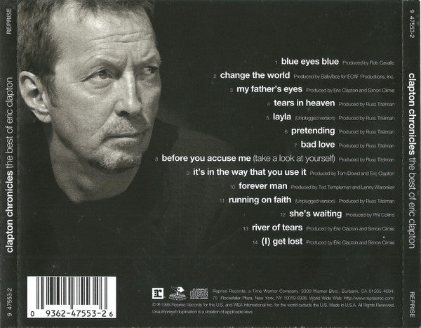 USED CD - Eric Clapton – Clapton Chronicles - The Best Of Eric Clapton