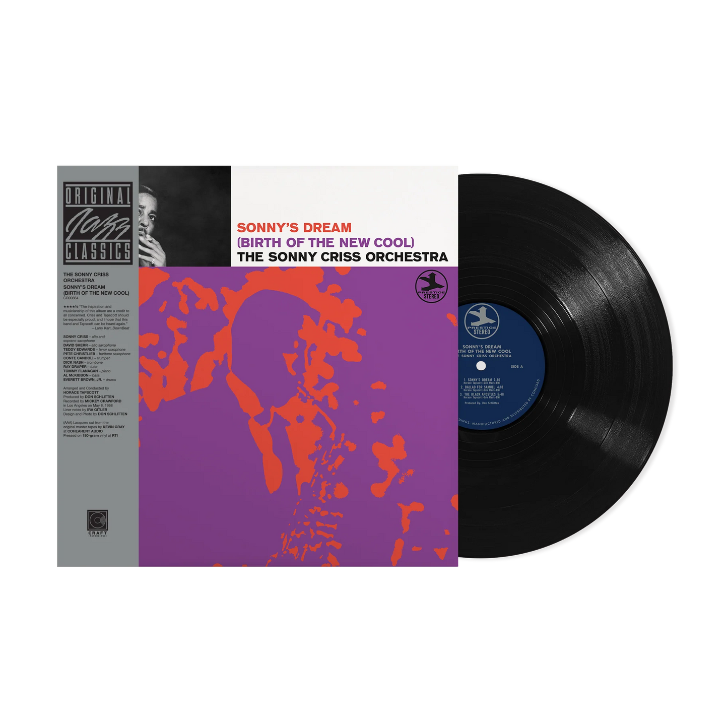 LP - Sonny Criss - Sonny's Dream (Original Jazz Classics Series)