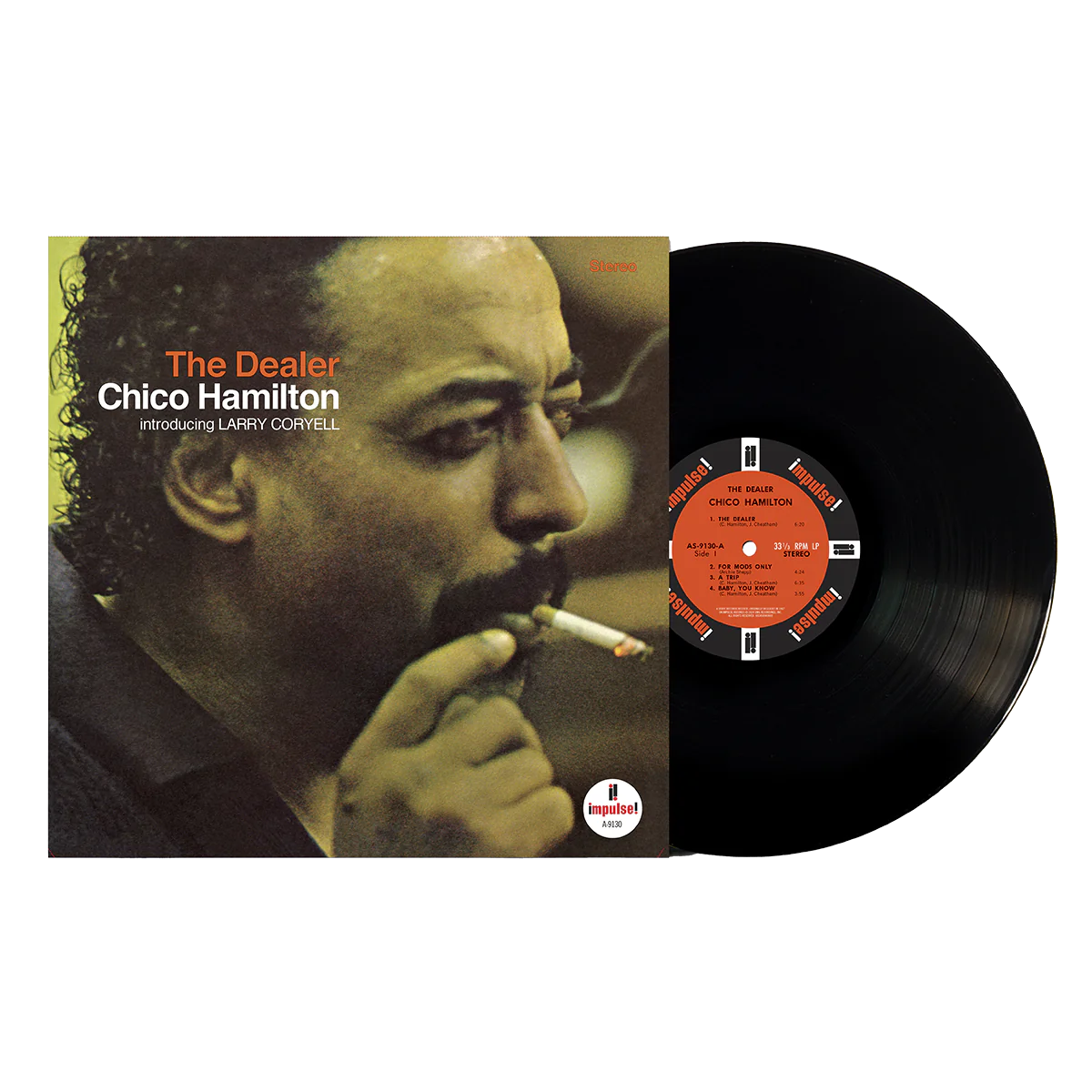 LP - Chico Hamilton -  The Dealer (Verve By Request Series)