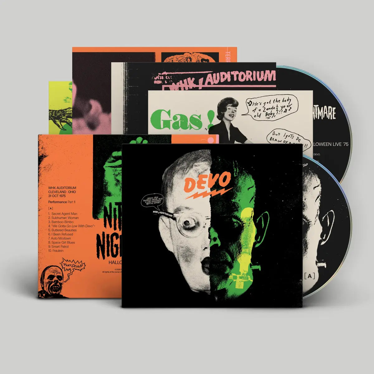 2CD - Devo - Nitrous Nightmare Halloween Live ‘75