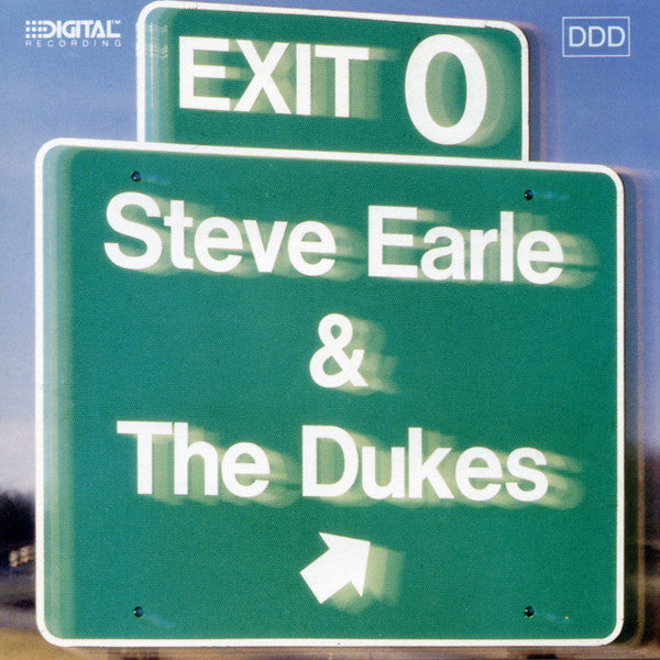 USED CD - Steve Earle & The Dukes – Exit 0