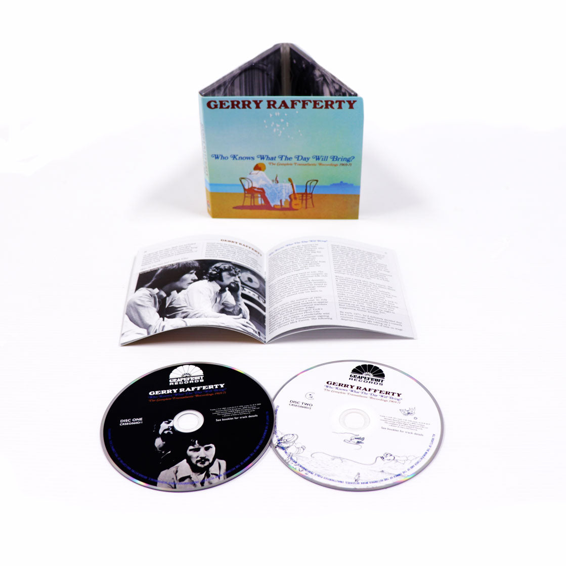 2CD - Gerry Rafferty - Who Knows What The Day Will Bring? The Complete Transatlantic Recordings 1969-71