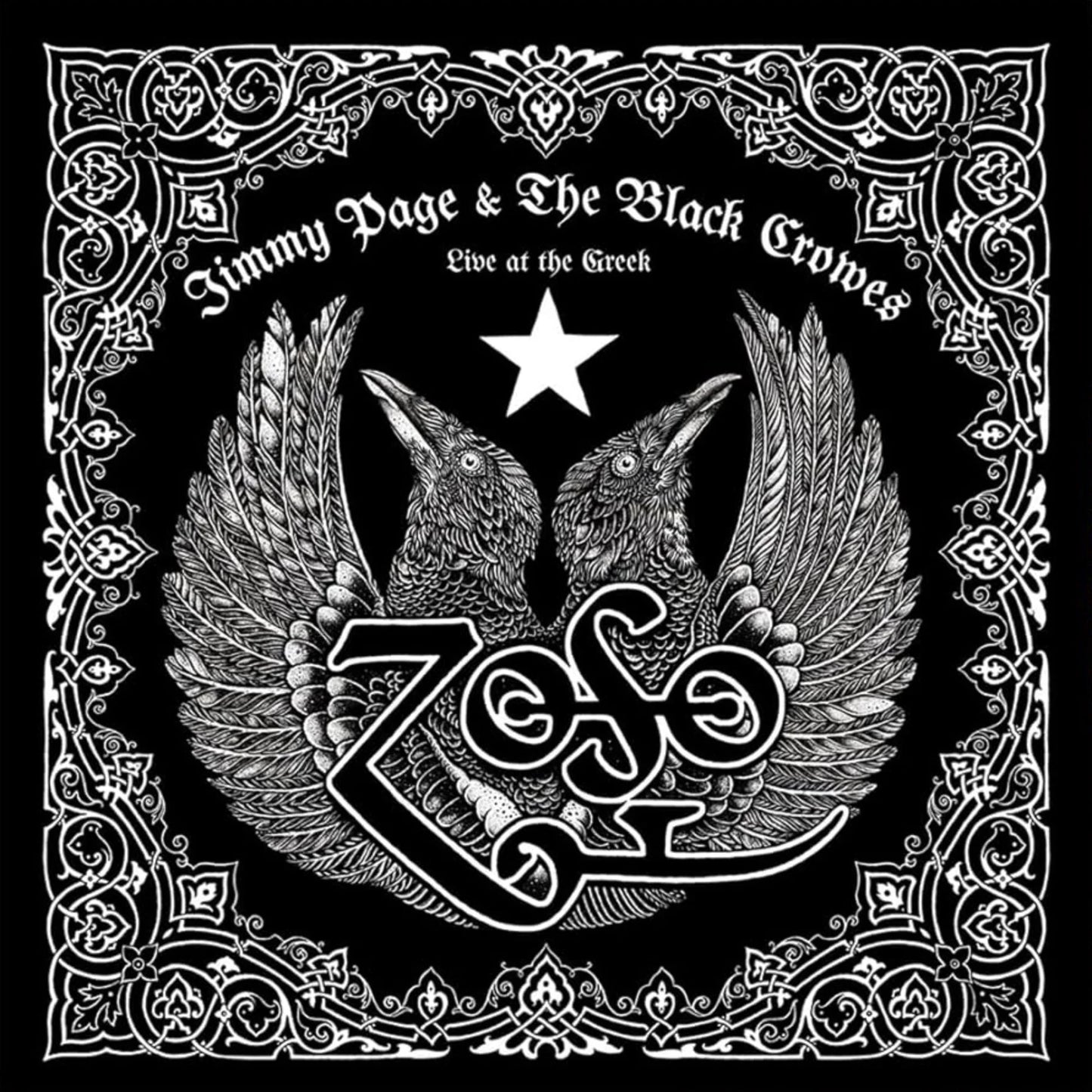 2LP- Jimmy Page & The Black Crowes - Live at the Greek