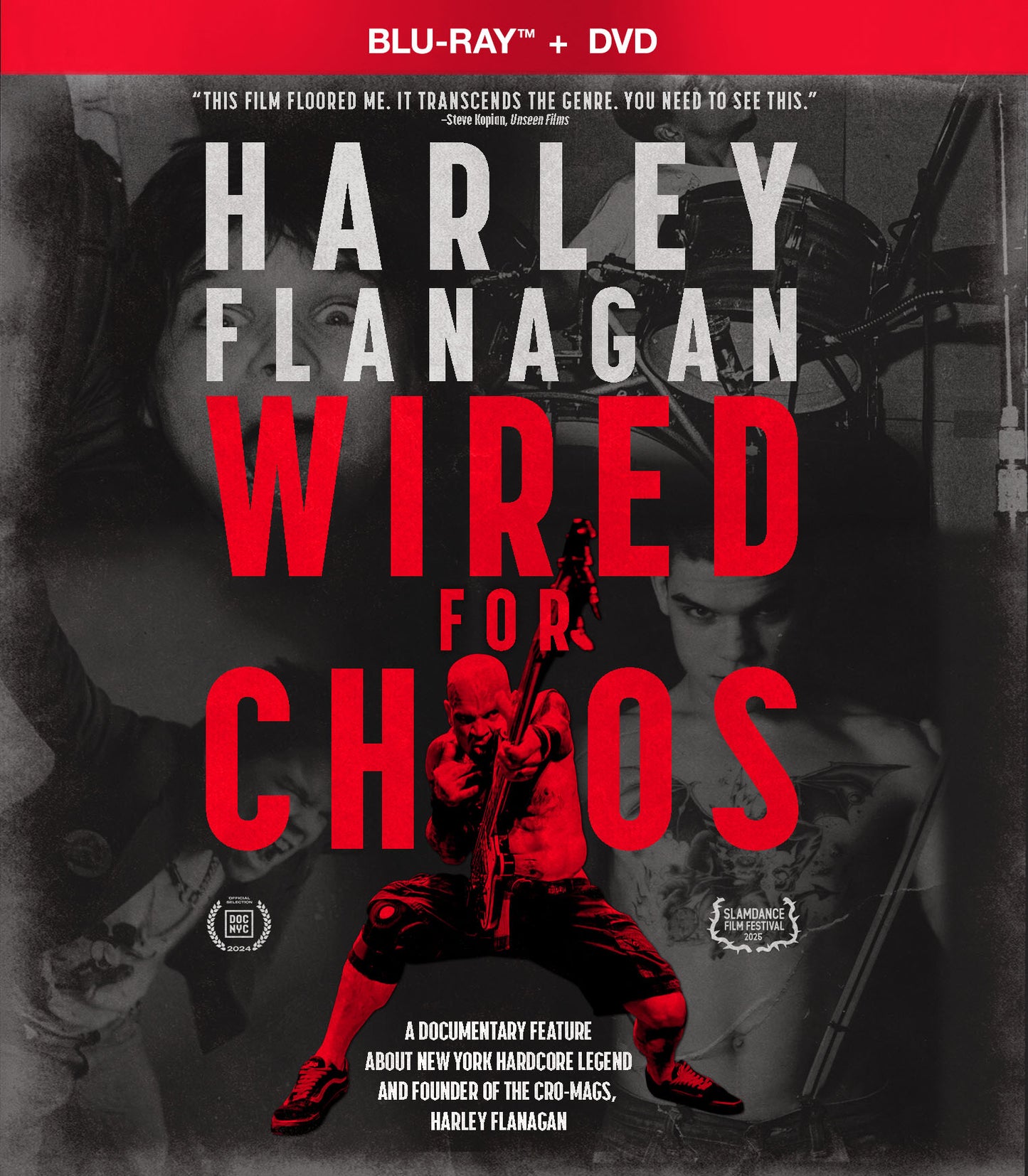 BluRay/DVD - Harley Flanagan: Wired For Chaos