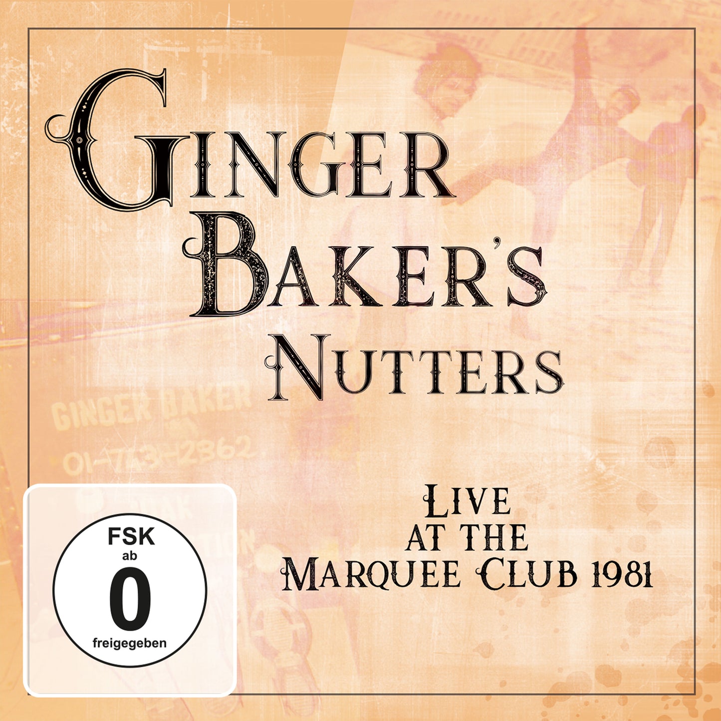 2CD/DVD - Ginger Baker's Nutters - Live At Marquee Club 1981