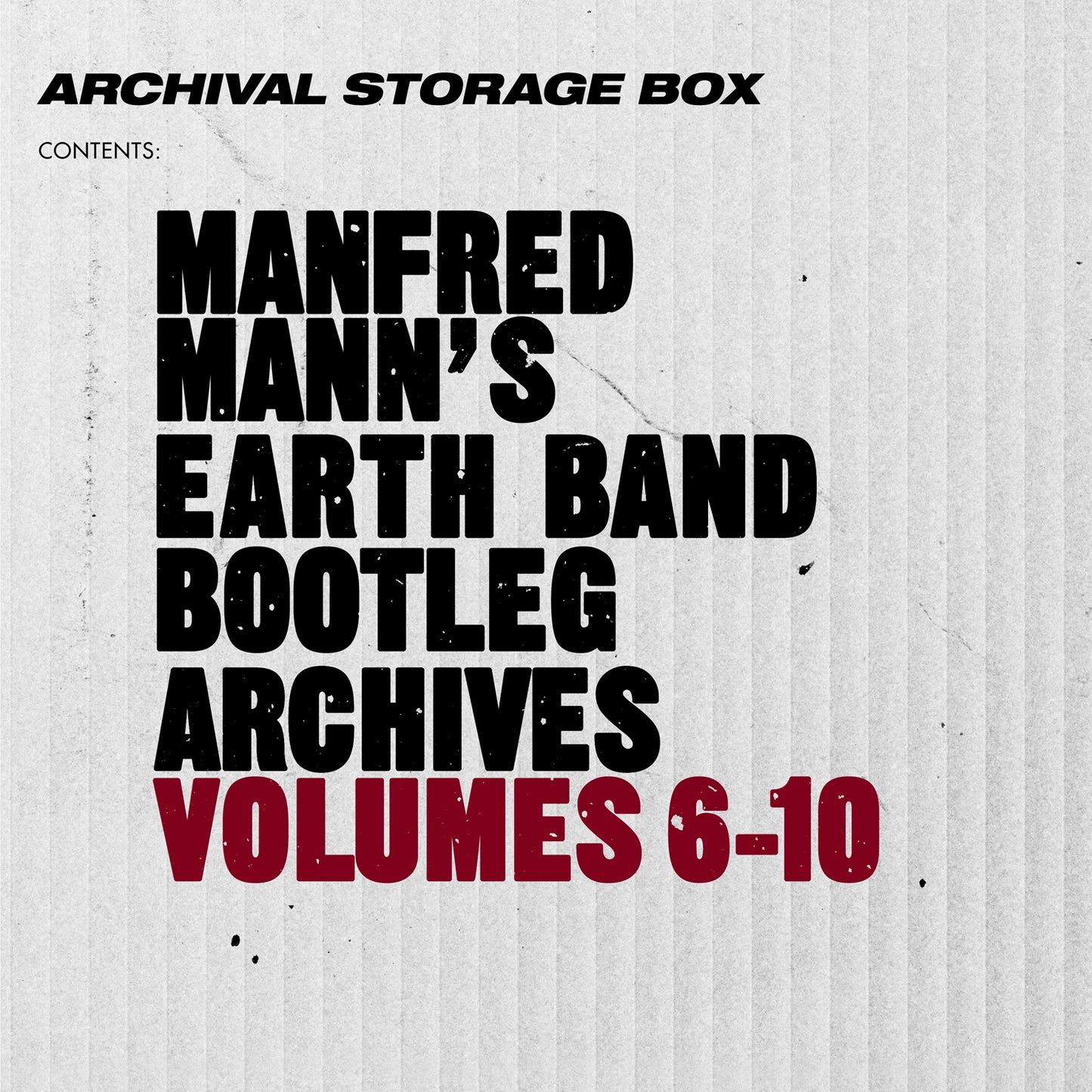 5CD - Manfred Mann’s Earth Band - Bootleg Archives Vols 6-10