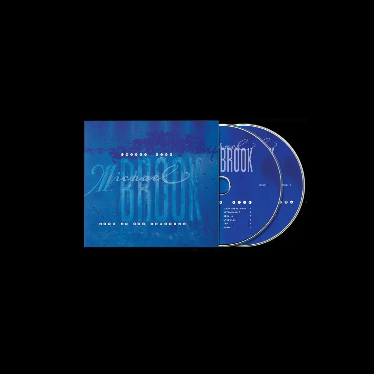 2CD - Michael Brook - Cobalt Blue & Live at the Aquarium