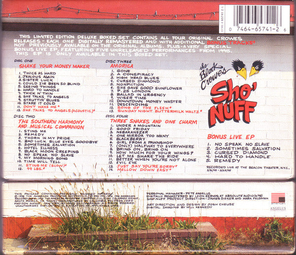 5CD - The Black Crowes – Sho' Nuff - The Complete Black Crowes