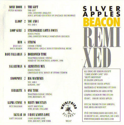 USED CD - Silver Apples - Beacon Remixed