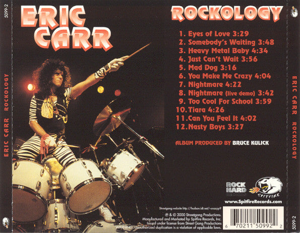 CD - Eric Carr - Rockology
