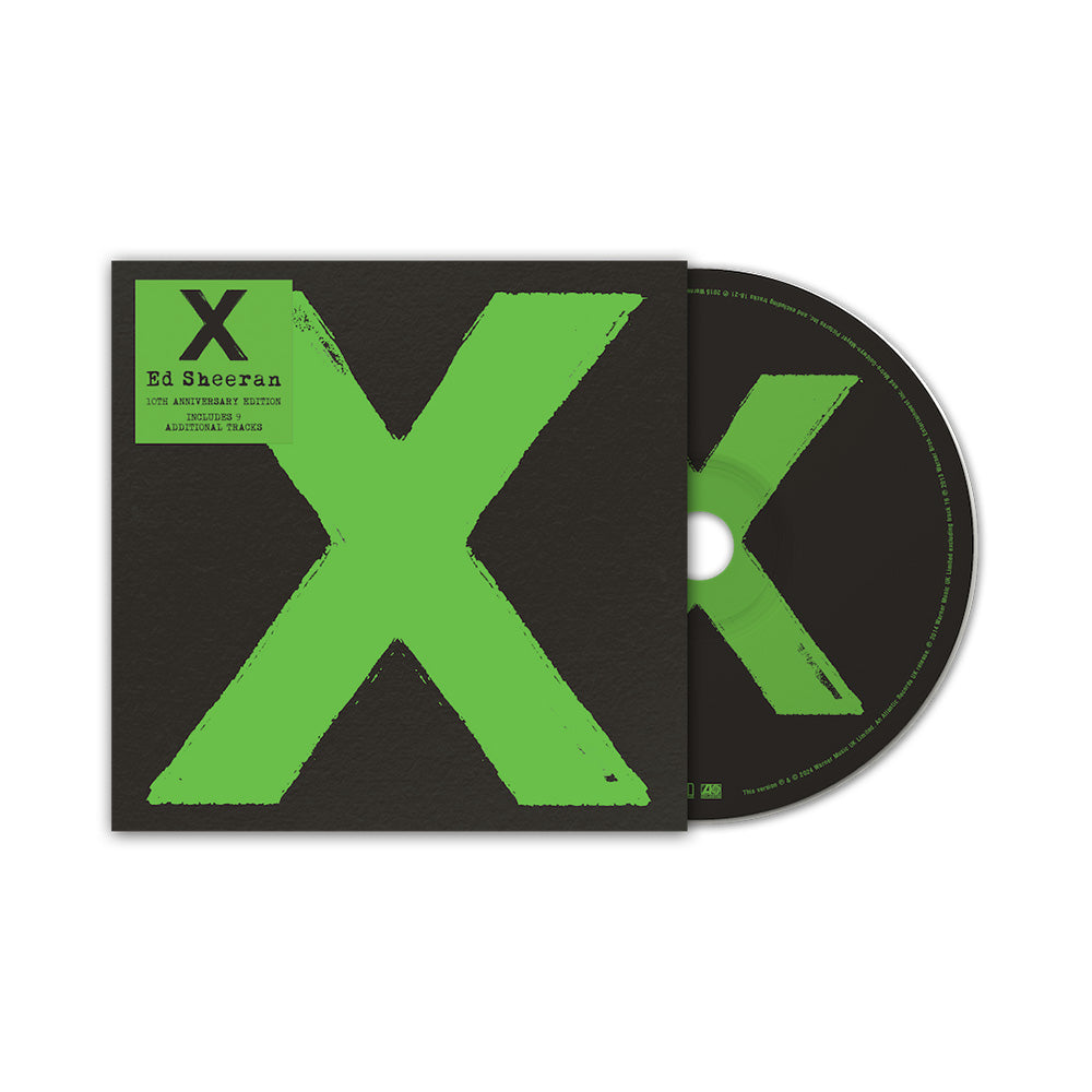 CD - Ed Sheeran - x (10th ) – Encore Records Ltd
