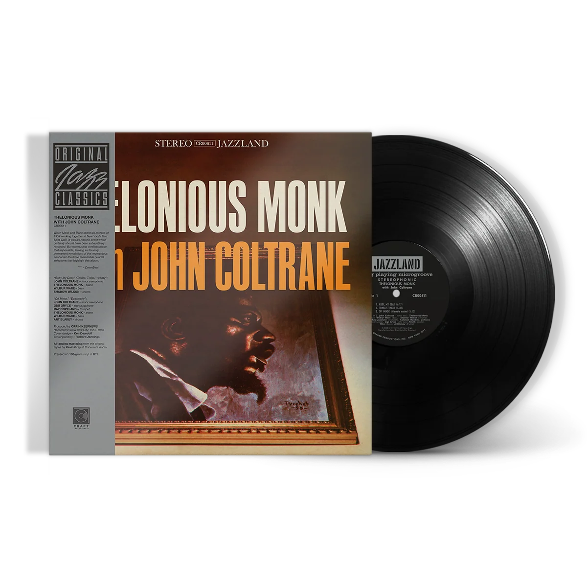 LP - Thelonious Monk - with John Coltrane