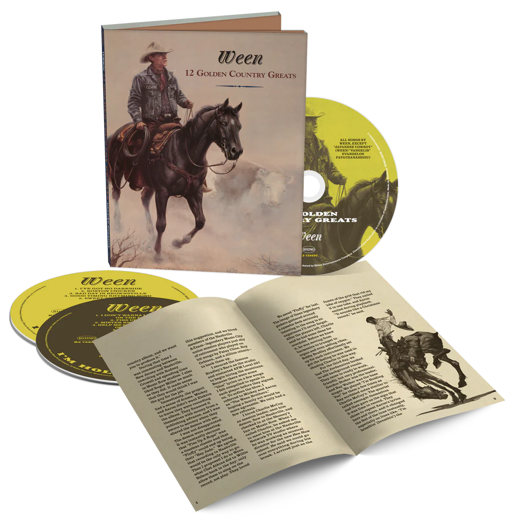 3CD - Ween - 12 Golden Country Greats