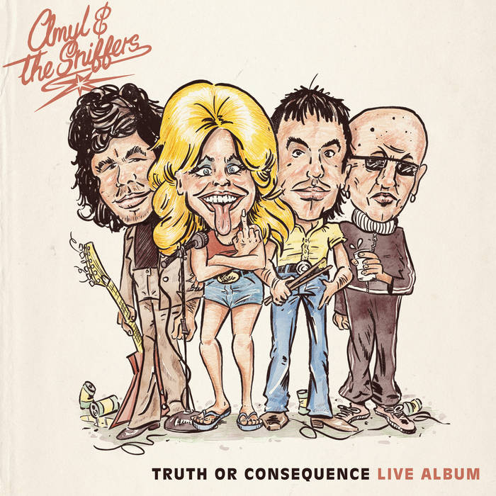 CD - Amyl And The Sniffers - Truth or Consequence (Live from El Coyote)