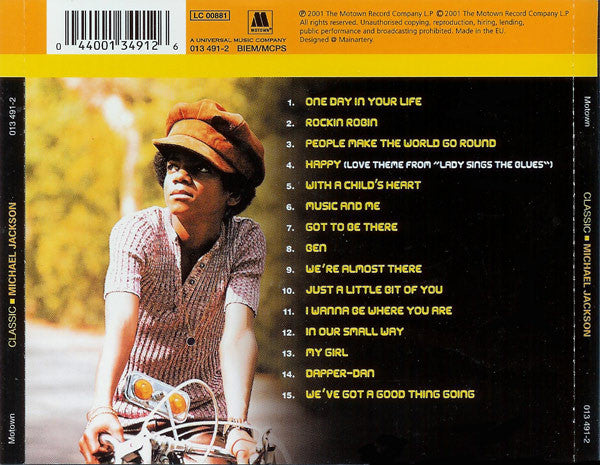 USED CD - Michael Jackson – Classic Michael Jackson