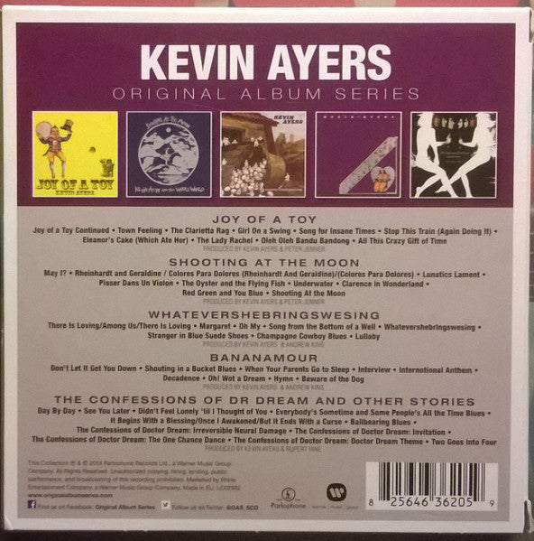 USED 5CD - Kevin Ayers – Original Album Series