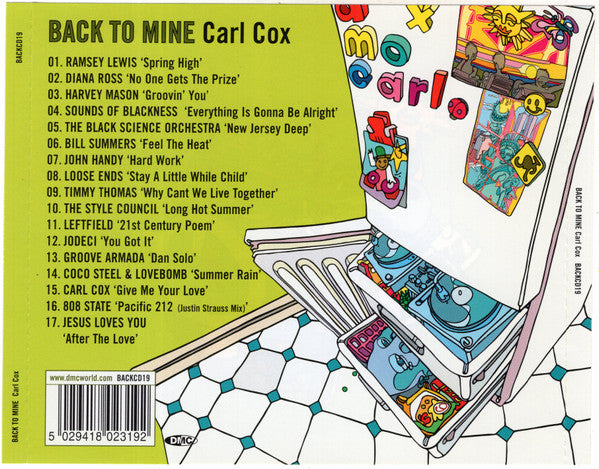 USED CD - Carl Cox – Back To Mine