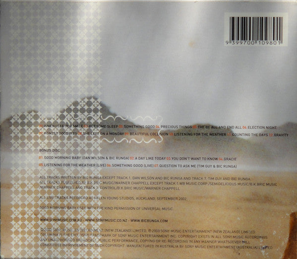 USED 2CD - Bic Runga – Beautiful Collision