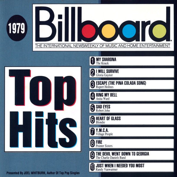 USED CD - Various – Billboard Top Hits - 1979