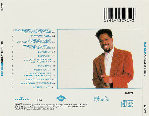 USED CD - Billy Ocean – Greatest Hits