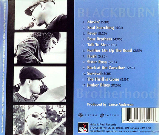 USED CD - Blackburn – Brotherhood
