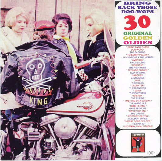 USED CD - Various – Bring Back Those Doo-Wops 30 Original Golden Oldies