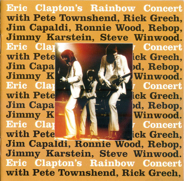 USED CD - Eric Clapton – Eric Clapton's Rainbow Concert