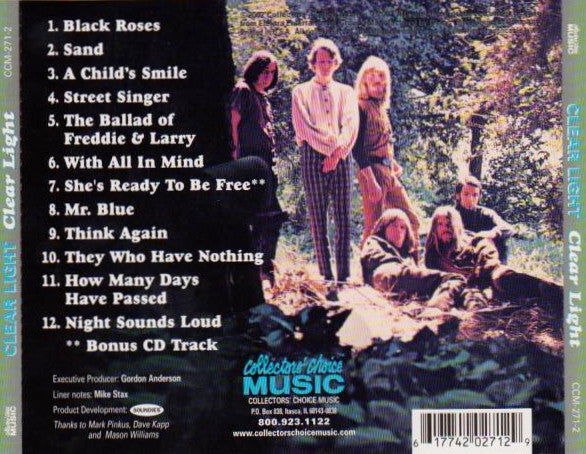 USED CD - Clear Light – Clear Light