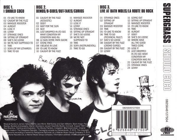 USED 3CD - Supergrass – I Should Coco
