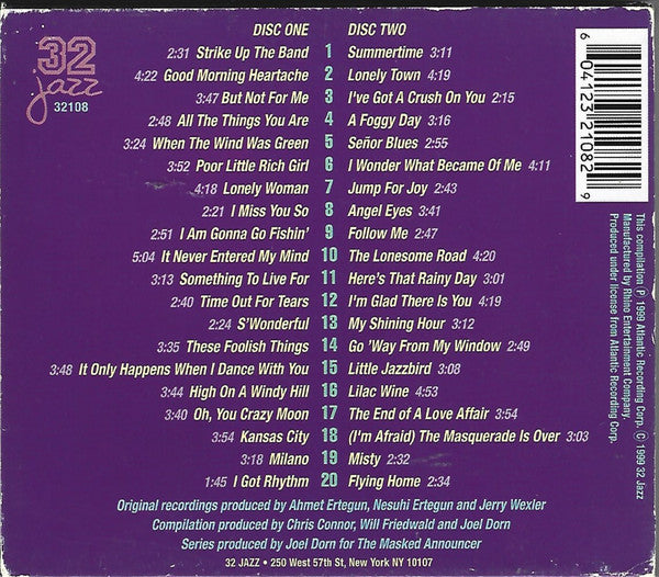 USED 2CD - Chris Connor – Warm Cool: The Atlantic Years