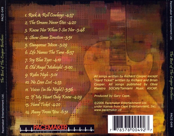 USED CD - The Cooper Brothers – The Best Of The Cooper Brothers