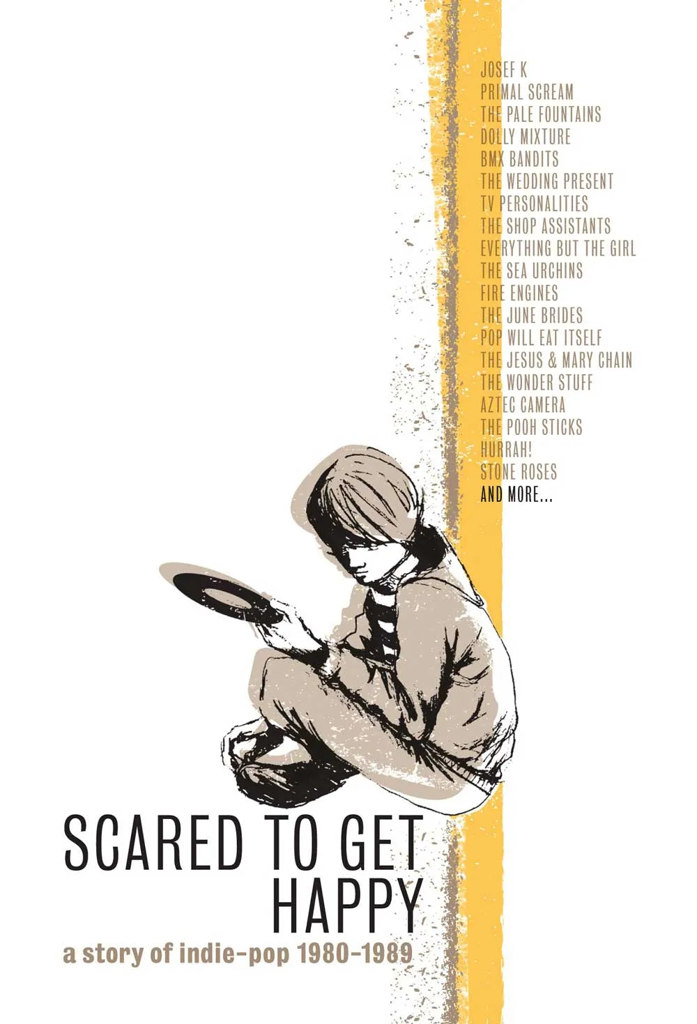 USED 5CD - Various Artists: Scared To Get Happy - A Story Of Indie Pop 1980-1989