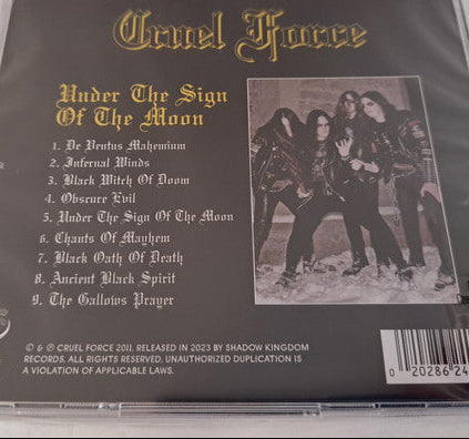 USED CD - Cruel Force – Under The Sign Of The Moon
