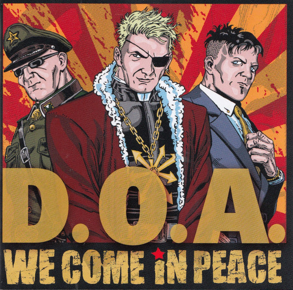 USED CD - D.O.A. – We Come In Peace