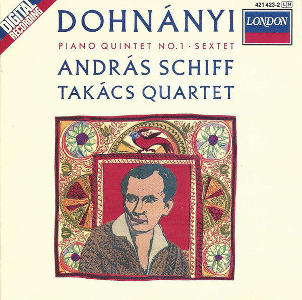 USED CD - Dohnányi, András Schiff, Takács Quartet – Piano Quintet No. 1 • Sextet